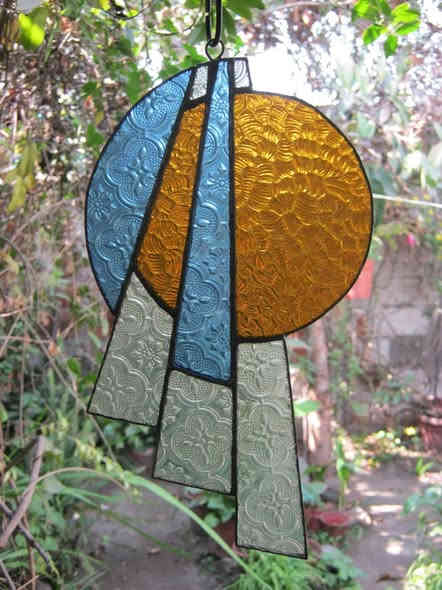 جام مشجر ملون ابو التفاحه انذاك ...لوحات زجاجيه متنوعه ....***********واتساب
