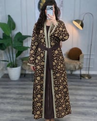 فستان قطعتين • قماش دبل ايطالي • مقاسات ٣٨-٤٦