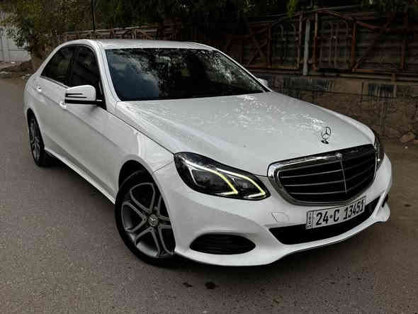 السلام عليكم 
للبيع 
مرسيدس بنز  E200 2014 
وارد الماني بصمتين وضمان 
بيها صبغ مثل ما موضح بالسونار بدون حادث 
محرك 4 سلندر 2000 توربو مكفول 
كير 7 نمر مكفول 
تبريد ثلج 
صدر وتايرات جدد 
كشنات كهرباء 
جلد 
اوتو ستوب 
مثبت سرعة 
رقم دهوك سنوية جديدة بسمي 
*********** 
السعر 162 ورقة وبيها مجال انشاء الله بغداد
