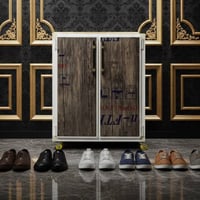 جزامة ألمنيوم • رفوف كابون • 90×70×36 سم