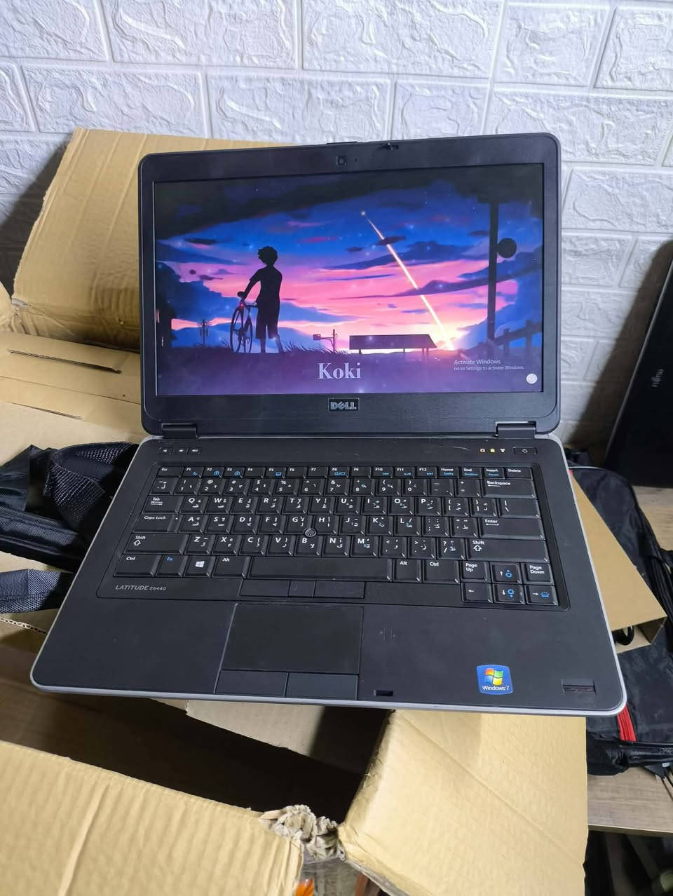 dell 5440
i3 4th 4/160
14.1 انج
نظافة فوب باتري ممتاز
السعر 140 الف مع التوصيل والملحقات 
طبعا بكل جهاز ضمان شهر


**إذا كنت صاحب هذا الإعلان وتريد حذفه لأي سبب، رجاءا أرسل رسالة إلى الدعم الفني**