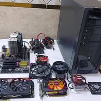 كرتين شاشة • مذربورد • كيس ومراوح