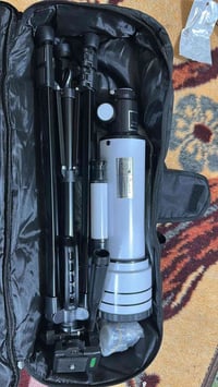 تلسكوب محمول • فتحة ٧٠مم • محول هاتف