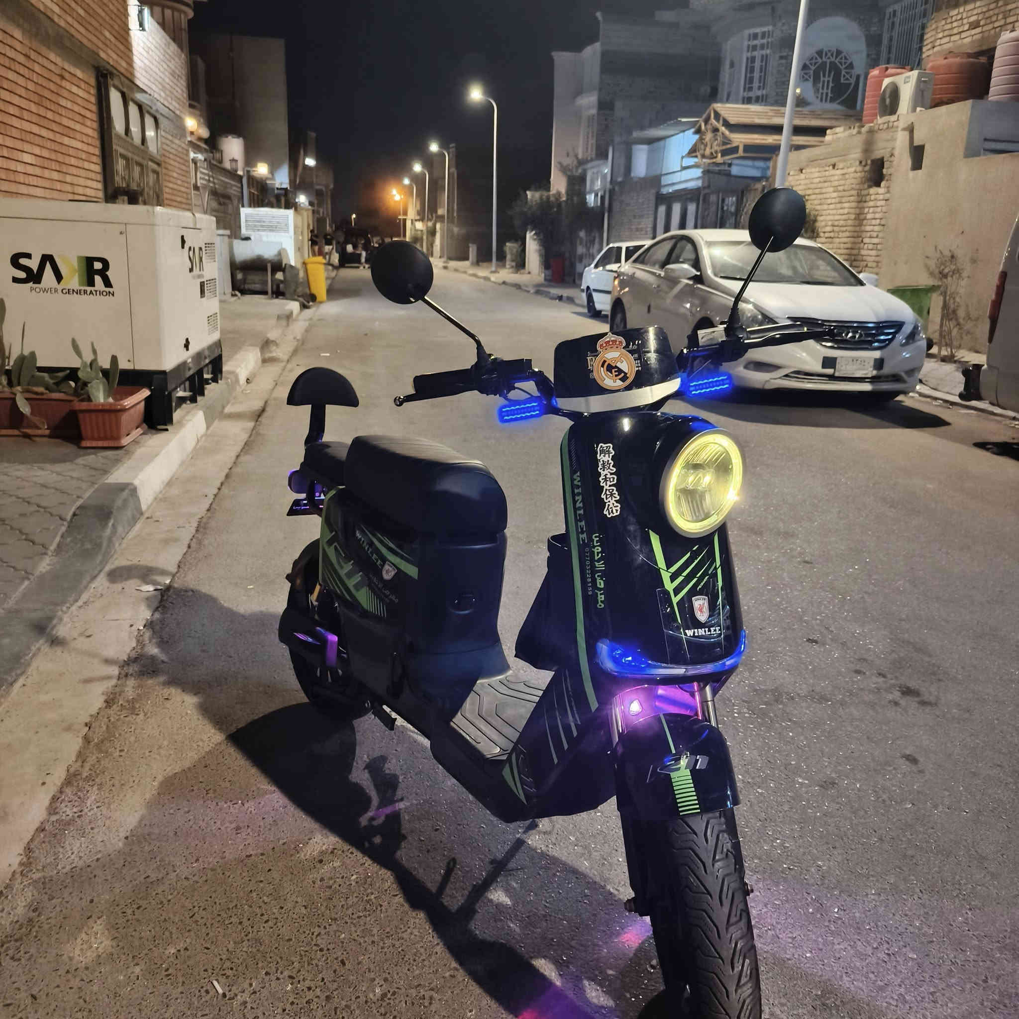 السلام عليكم دراجة شحن للبيع سعر ٦٠٠ نظيفة صارله شهرين عندي مكاني زبير بيوت الخطوة للاستفسار ***********
