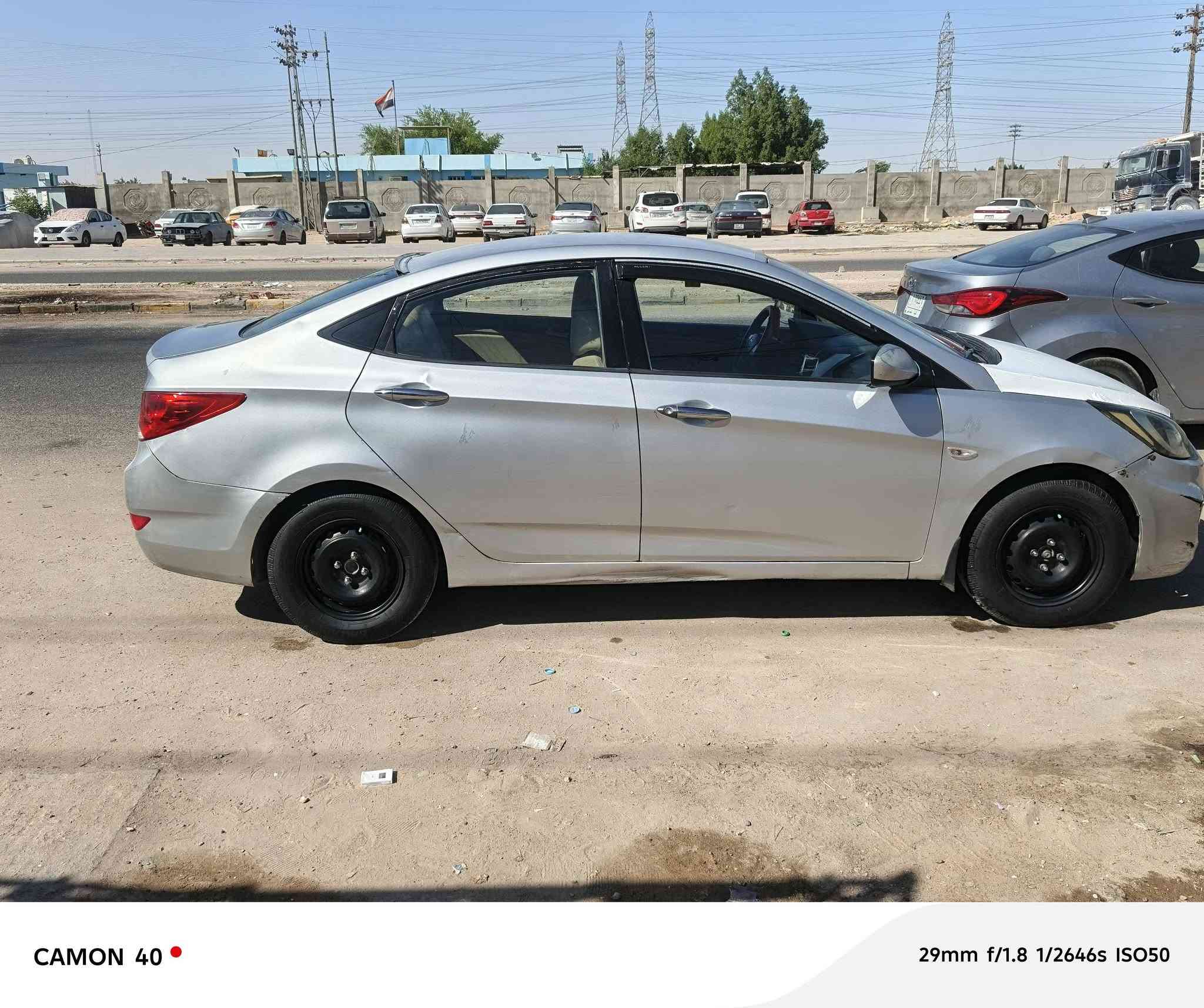 اكسنت للبيع موديل 2012
محرك 1600  
كير مكينه حداديه تخم تاير جدد  
تبريد كهربايات جاهزه من كلشي 
سياره بسمي الرقم الدولي الجديد رقم مثنى 
بيهه جاملغ خلفي 
السعر 80 وبيهه مجال مكاني نجف 
الرقم ***********
