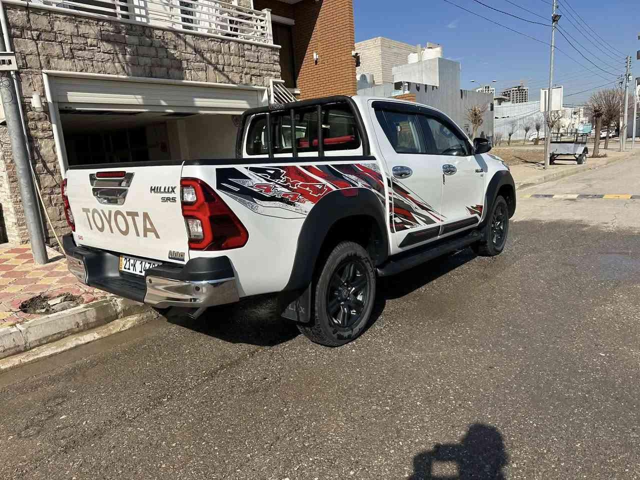 TRT فول مواسفات شركة جيهان
موديل 2025 سلندر 6
ماشي 13 الف باقي ظمان و سيرفز مجاني 

استلم من شركة 
مكفوله كفاله عامه من شخط و رصعه و كل شي مابي

بيتاق بانزين كركوك وياها 
سعر 398 ورق و مجال 
***********
