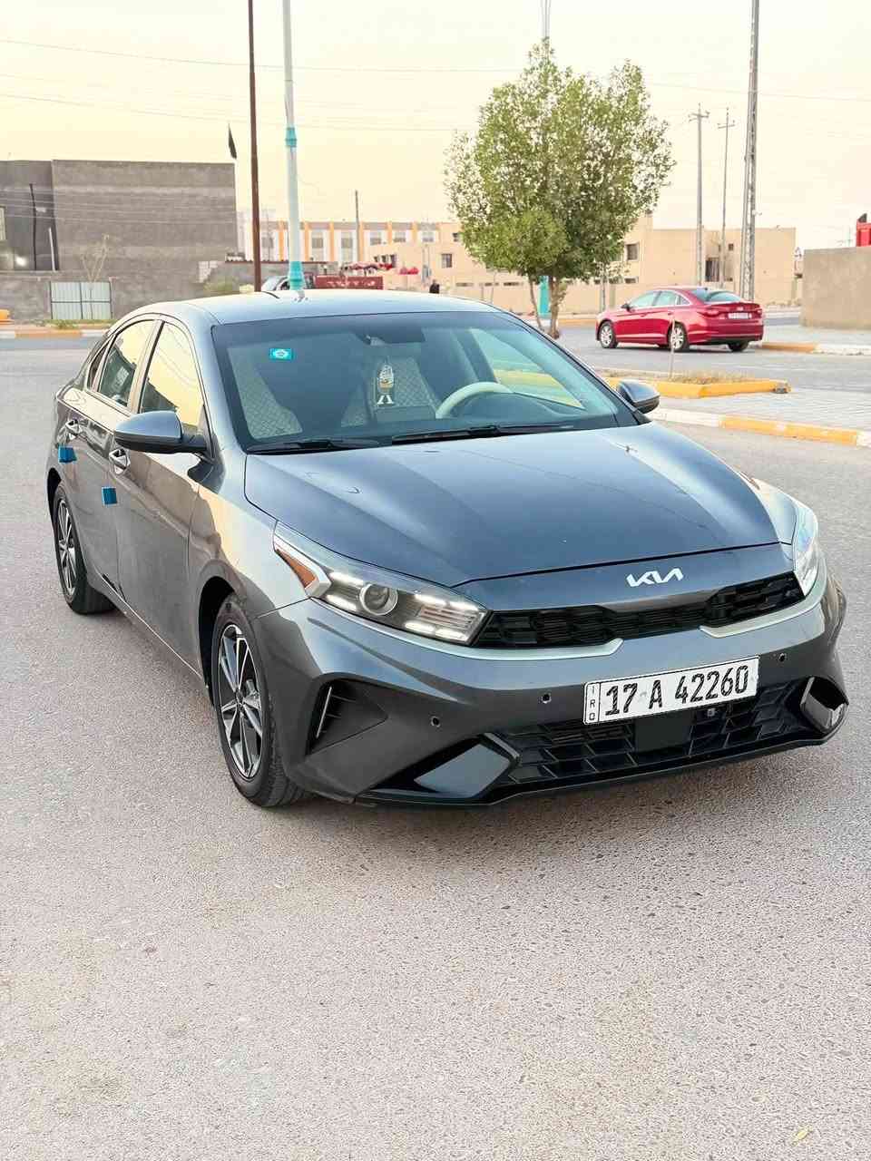 كيه فورتي 2023  رقم مثنئ حره مداور ثاني يوم حادث جاملغ وبنيد بدون عابر مكينه 2000دوش تبريد شاشه كامره تحكم دواخل بيجي سياره جديده كلش المكان السماوه السعر 135لاستفسار لاتصال ع رقم ‭***********
