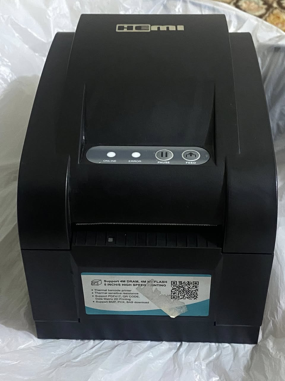 طابعة كاشير فواتير + باركود السعر 85 نضافه 99‎%‎
مكاني بغداد البلديات ***********
