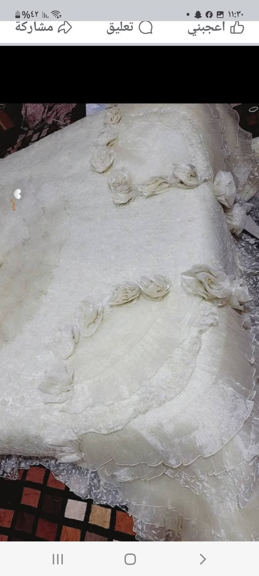 السلام عليكم 
نزله مال عرسان اوف وايت حجم كبير ٦ قطع للسعر ٣٠ الف اخو الجديد  @إشارة


**إذا كنت صاحب هذا الإعلان وتريد حذفه لأي سبب، رجاءا أرسل رسالة إلى الدعم الفني**