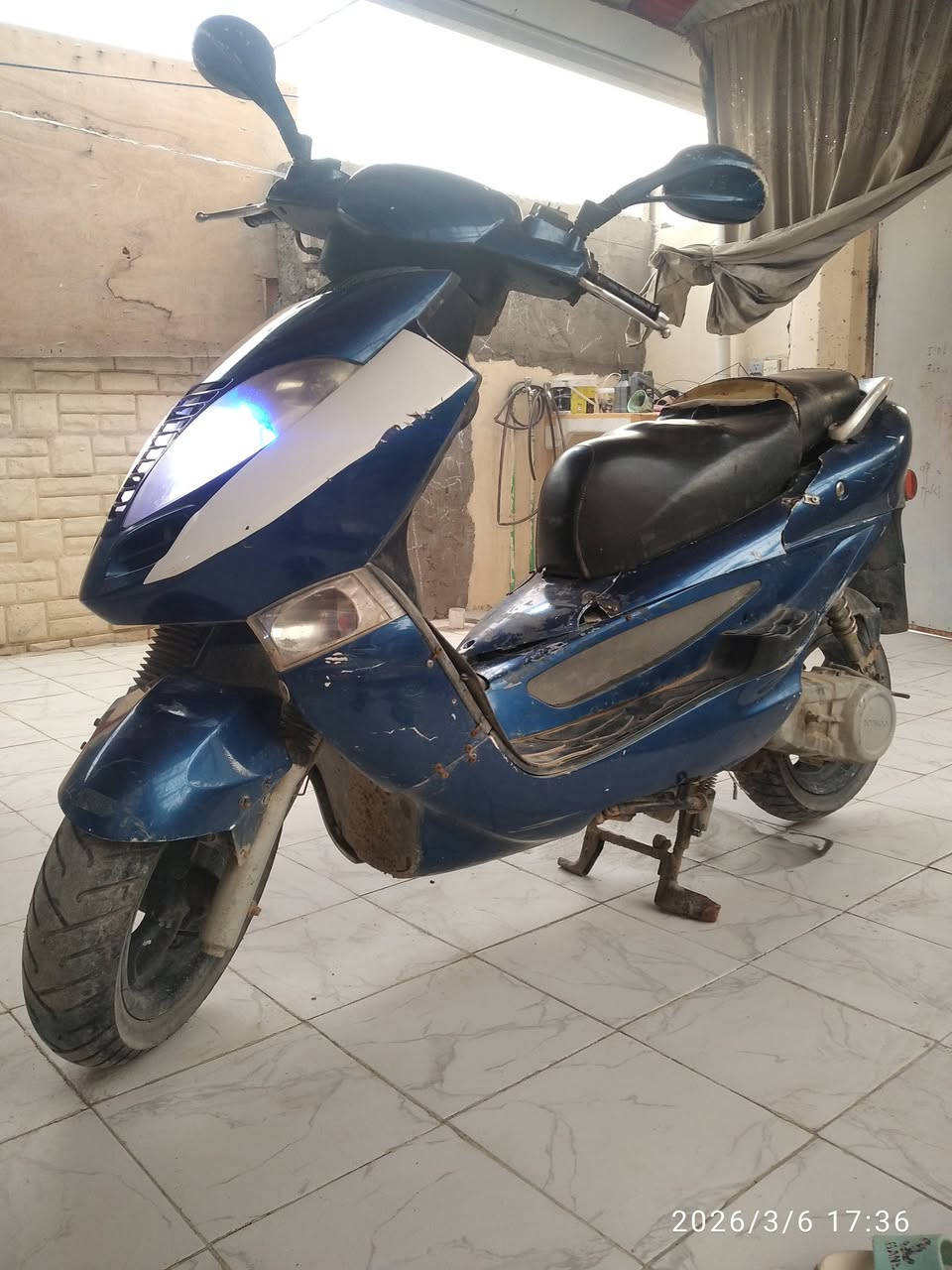 سلام عليك 
دراجه كاموكو  شغاله ترايك وين ميعجبك كهربائيات شغاله كيج حماوه كيج بانزين دبل إشارة.عالي ناصي شغال..الدراجه كايمه..ابيع كوم حديد سعره 125 //***********
