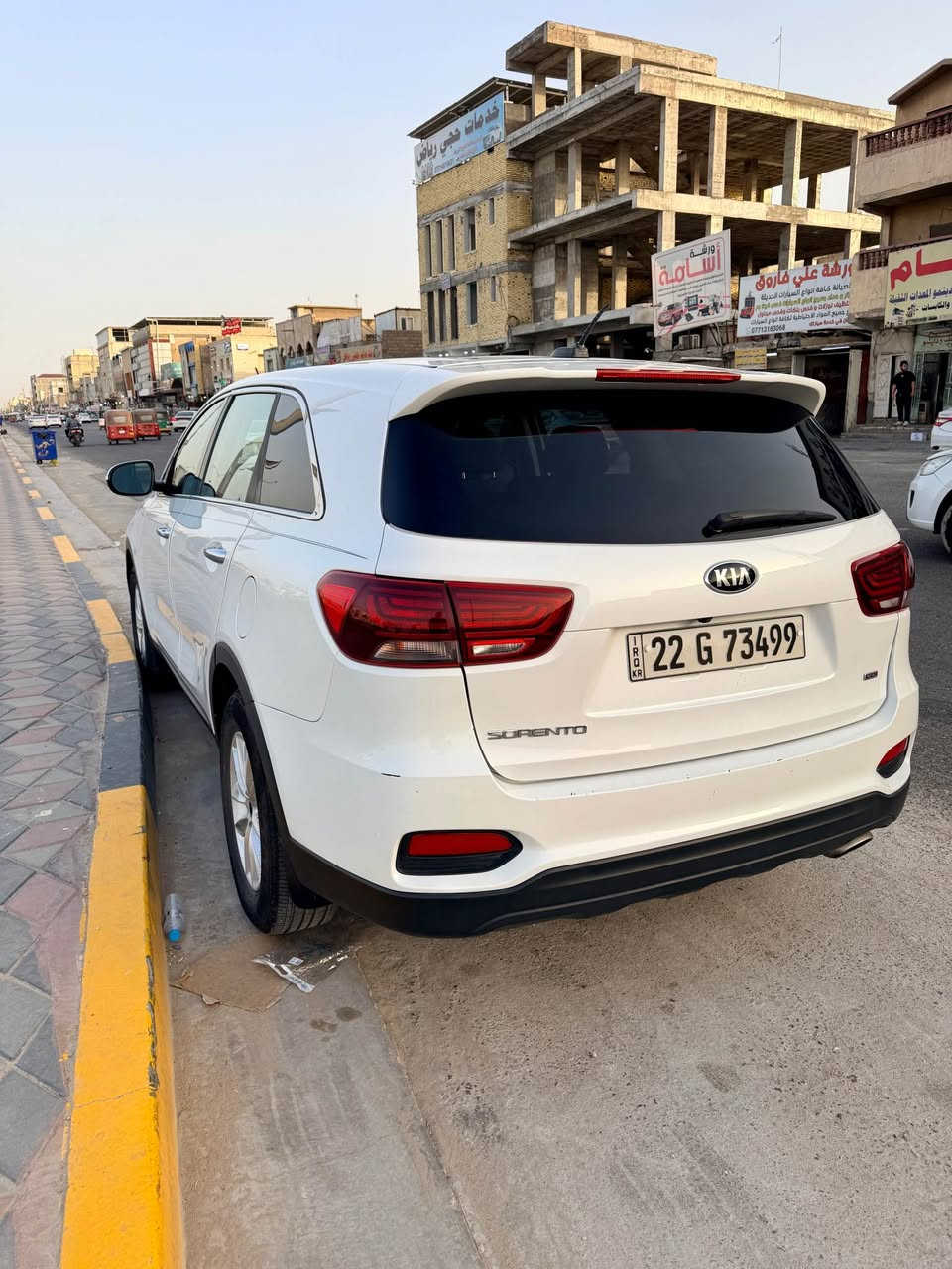 كيا سورنتو 2020 وارد امريكي بيها قطعتين الجاملغ مبدل والبنيد صبغ على كد الضربه رقم اربيل صور الحادث موجوده بالمنشور 
مكينه 4 سلندر 7 راكب 
عنوانها البصره 
سعرها 165

*********** البصرة, العراق

