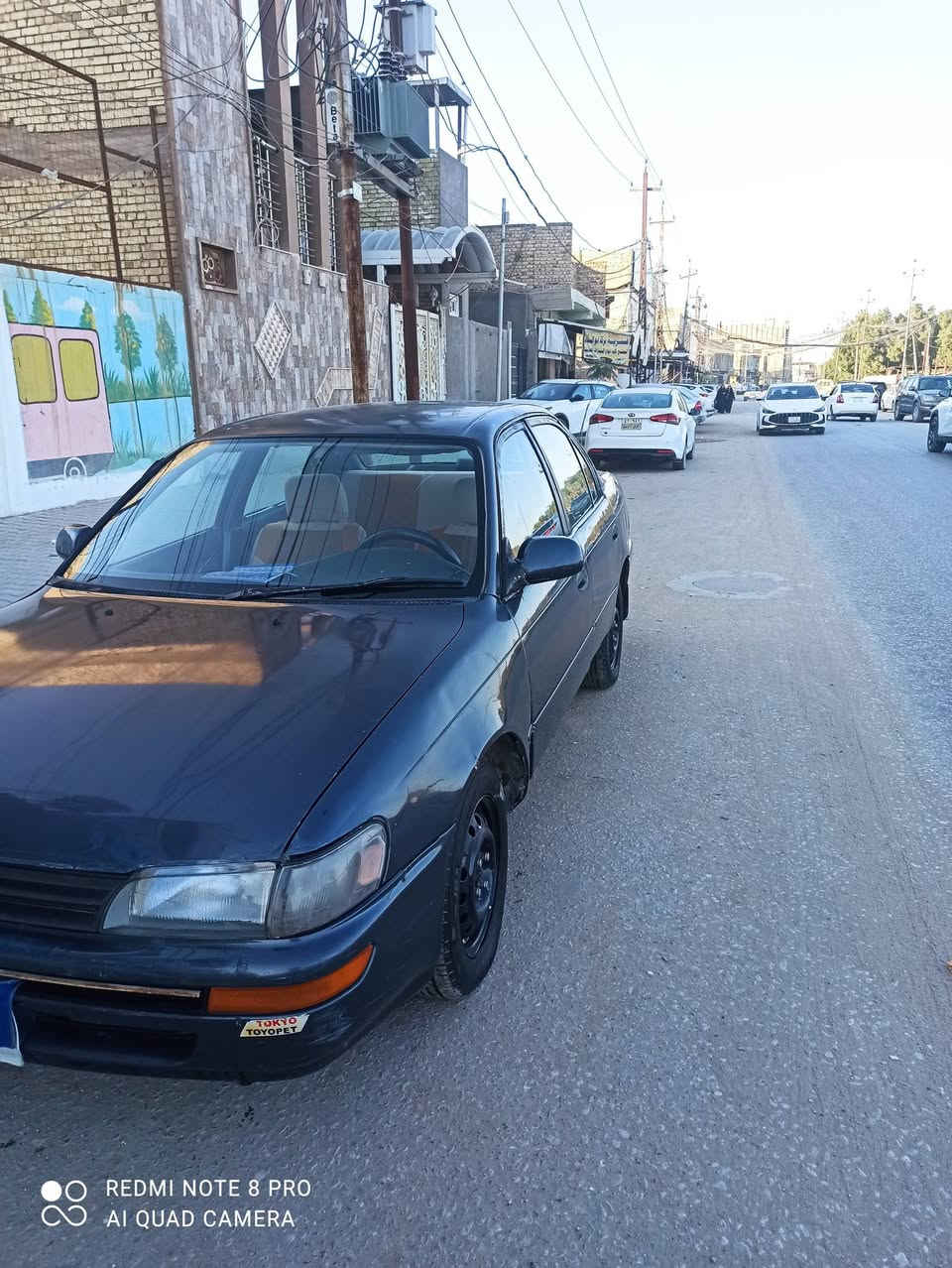 كورلا موديل 94 رقم بغداد الماني مشروع وطني ل26 شهر ال6 محرك كير مكفولات ب38 ورقه وبيها مجال مكان السيارة النجف كهربائيات شغاله ***********
