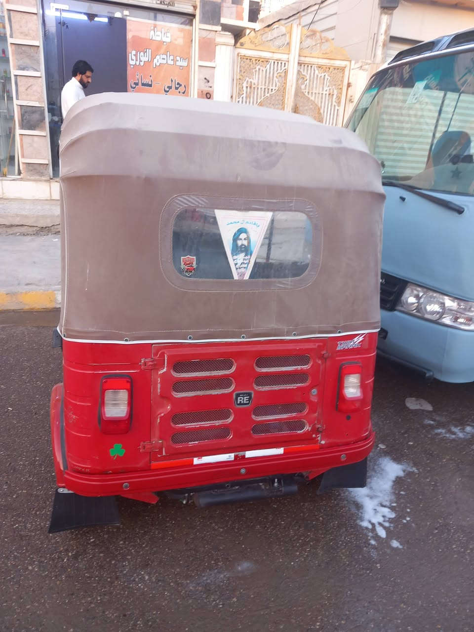 السلام عليكم تك تك موديل ١٨ شهر ١٢ محسوبه على ١٩ للبيع ب٥ و٣٠٠ الشراي يتصل مكفوله من كلشي بيهه شويه صبغ بالغد مكاني بغداد حي اور سبع قصور *********** رقم وسنويه
