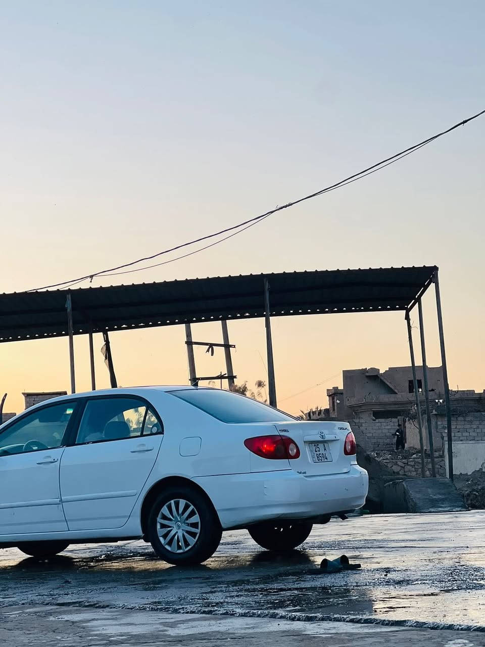 السلام عليكم ورحمة الله وبركاته كورلا نحله 2006لون ابيض بأسمي خليجي بيها قطعتين الباب والجاملغ الخلفي من. جهه السايق بل عراق ضررها رقم كركوك صدر جديد كير محرك شرط  ب85وبيها مجال مكاني بيجي ***********
