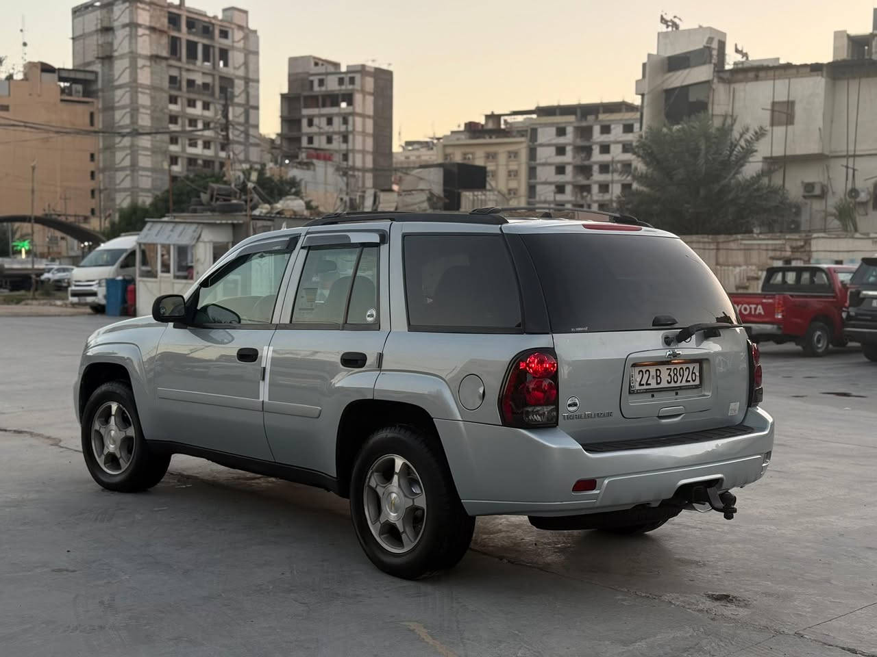 بلايزر موديل ٢٠٠٨ كفاله عامه قطره صبغ مابيها مكينه كير حداديه تخم تاير كوله جديد وبشرط الفحص رقم سنويه جديد تحويل ثاني يوم مكان السياره كربلاء الشراي يتصل مامتواجد ع الفيس السعر ١١٢ مجال حك الجيه  ***********  تحياتي للجميع
