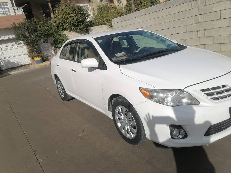 كورلا كندي ابيض موديل ٢٠١٣ رقم اسليمانيه دولي السياره كلين بدون اي ضرر كير محرك شرط داخل بيجي السياره حيل نضيفه سعر ١٥٢ بي مجال قليل موبايل *********** غير متواجد عل فيس بوك كركوك, العراق
