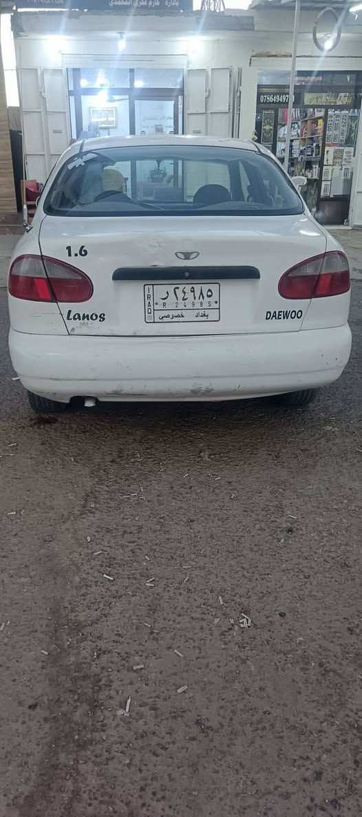 دايو لانوس موديل 98 محرك 1600 رقم بغداد مشروع وطني تحويل مباشر سنويه لل 28 فول اوته ماتيك كير محرك صدر كهربائيات خير من الله لايت زون شاشه وسستم سماعات جديد زوج تاير امامي جديد باتري جديد غرفته جديده  السياره حلوه وقتصاديه مال بيت جاهزه وين ميعجبك اطلع بيه السعر ٢٤  وبيه مجال للطيبين للتستفسار *********** مكاني هيت قرية خسرج
