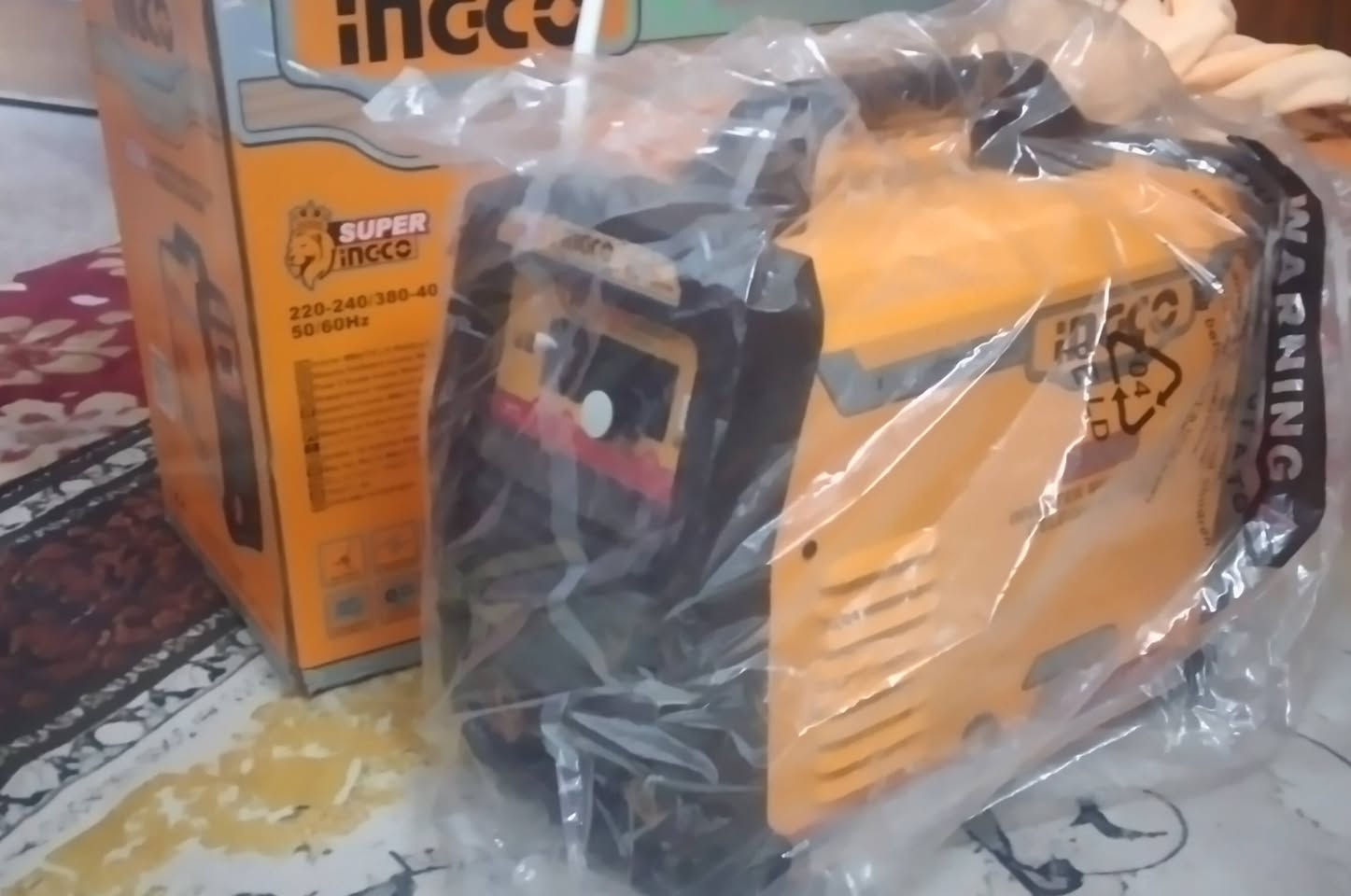 مكينة خير من الله ٢٥٠ امبير ٥ ملم وثري فيز عملية وبيها نظام حماية قوي مو مثل باقي المكائن وتهرش وتلحم حتة عود هيدروجين مكينة تجي فارغة بدون وايرات وايراتها ٣ في ٣ متر الحار والبارد وكلفتني٤٠ بس الواير ونظارة الحيم إلكترونية ٣٠ الف ومكينة سعرها ٢٥٠ الف ٣٢٠ الف كلهن طلعن علي طبعن كلهن جديدات ما مستخدمة ورايدهن ٢٧٥ الف


**إذا كنت صاحب هذا الإعلان وتريد حذفه لأي سبب، رجاءا أرسل رسالة إلى الدعم الفني**