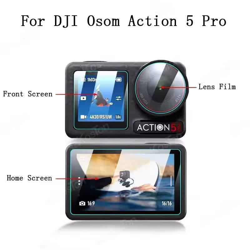 ل DJI Osmo Action 6 Action 5 Pro 4 واقي للشاشة الزجاج المقسى غطاء العدسة
السعر 10


**إذا كنت صاحب هذا الإعلان وتريد حذفه لأي سبب، رجاءا أرسل رسالة إلى الدعم الفني**