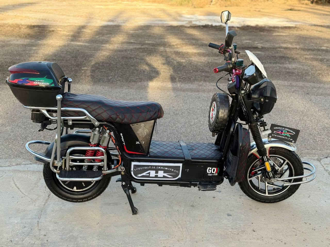 سلام عليكم 

جبلي اخوين #للبيع فقط 

- ٦ بطاريات جدد عل فحص ٣٢ أمبير 
- نضافة مثل ما واضح بل صور حيل نضيفة 
- سستم سماعات دائرية أم التاير 
- تشغيل عن بعد 
- مانع سرقة 
- شاحنة الأصلية 
- كامل من كلشي 

مكان :فلوجة ناحية الصقلاوية 

سعر وباقي تفاصيل اتصل عل رقم وتدلل 

*********** متوفر واتساب
