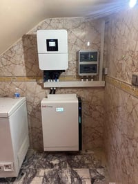 منظومة شمسية • بطارية ١٠ كيلو • مسيب