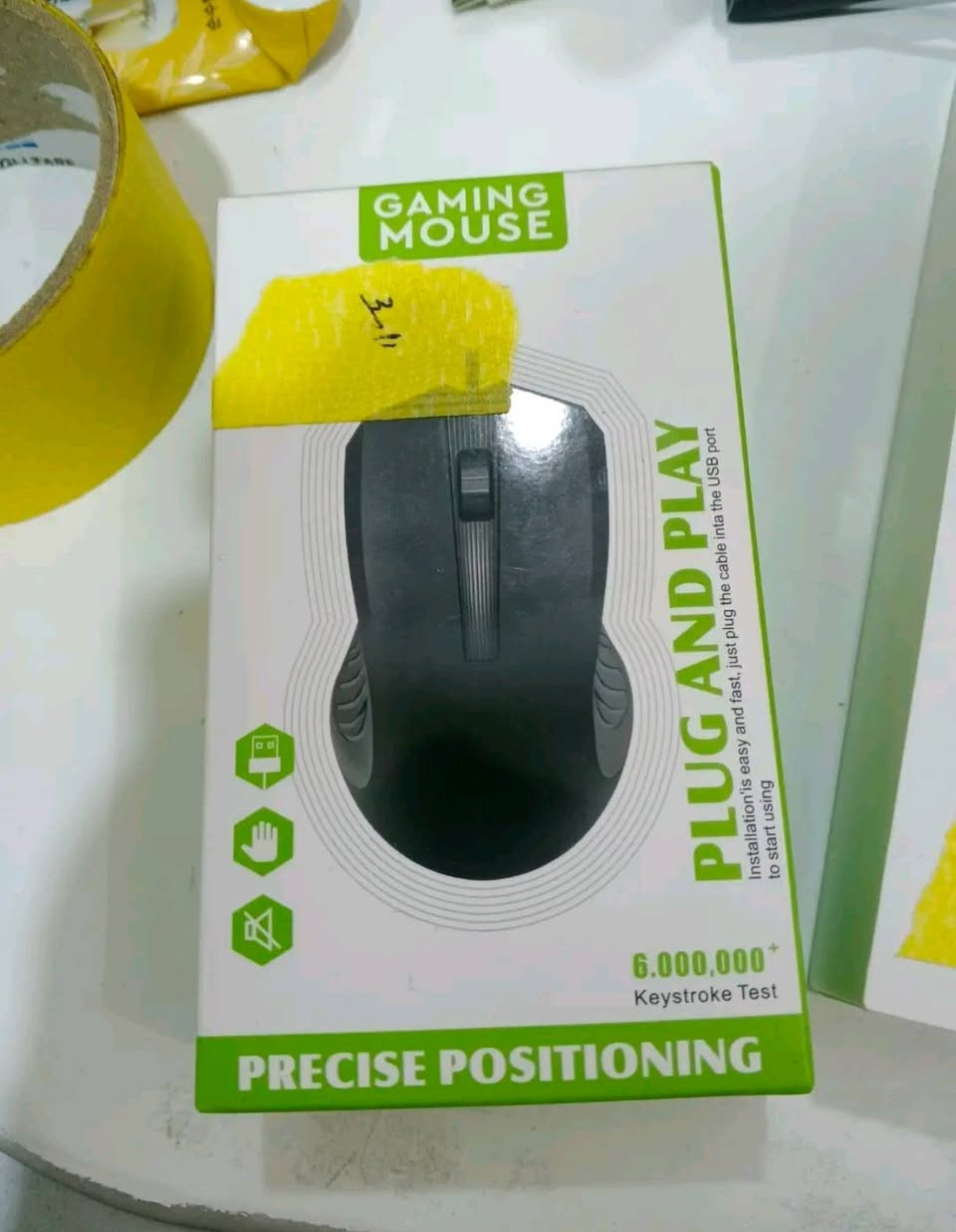 1- جهاز تنظيف الأسنان بالماء "باور  سعره 3الاف دينار
2- ماوس ألعاب (Gaming Mouse) موديل 311، ويتميز بالتالي: 
سهولة الاستخدام: يعمل بنظام التوصيل والتشغيل (Plug and Play) عبر منفذ USB سعره 3الاف دينار

3- جهاز تدفئة صغير سعره 10الاف دينار


**إذا كنت صاحب هذا الإعلان وتريد حذفه لأي سبب، رجاءا أرسل رسالة إلى الدعم الفني**