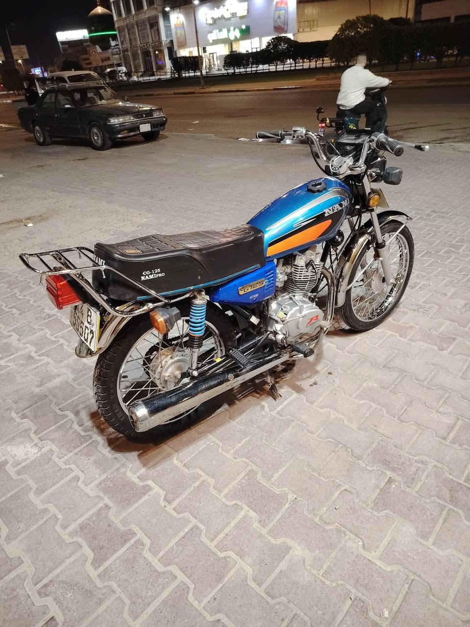 دراجه نامه مديل2023رقم اوسنويه دراجه جديده كلش وكهرباية كلها شقاله حته الرون ولكيلو متر السعر 1850وبيها مجال قليل  مكاني البصره تقاطع الطويسه ***********
