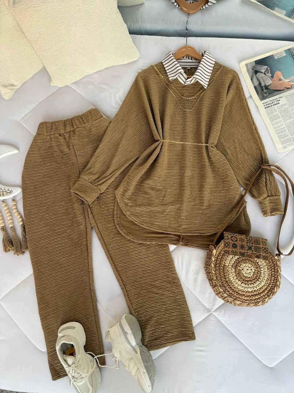 🧿﷽ وعلى الله توكلنا 🧿
سوت قطعتين
#السعر_15الف_15الف 
#السعر_15الف_15الف 
راهي  مريح بل لبس 😉
نوع الخامه بروجك صيفي🎀
القياسات يلبس 👇 
 38 40 42 44 46 48 
توصيل الف دينار دخل المسيب


**إذا كنت صاحب هذا الإعلان وتريد حذفه لأي سبب، رجاءا أرسل رسالة إلى الدعم الفني**