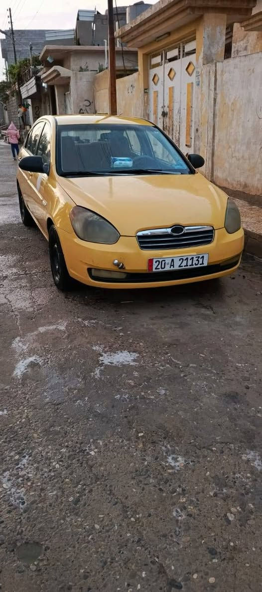 سياره اكسنت موديل 2008
فول عادي سياره بيها كص جنطه فقط

كير محرك شرط كهربايات كلهه شغاله

رقم ديالى اجنبي بسمي هيه غرامات صفر 

شرط التحويل سعرها 70 و بيها مجال شي قليل 

الموشراي لا يخابر ***********المكان الموصل
