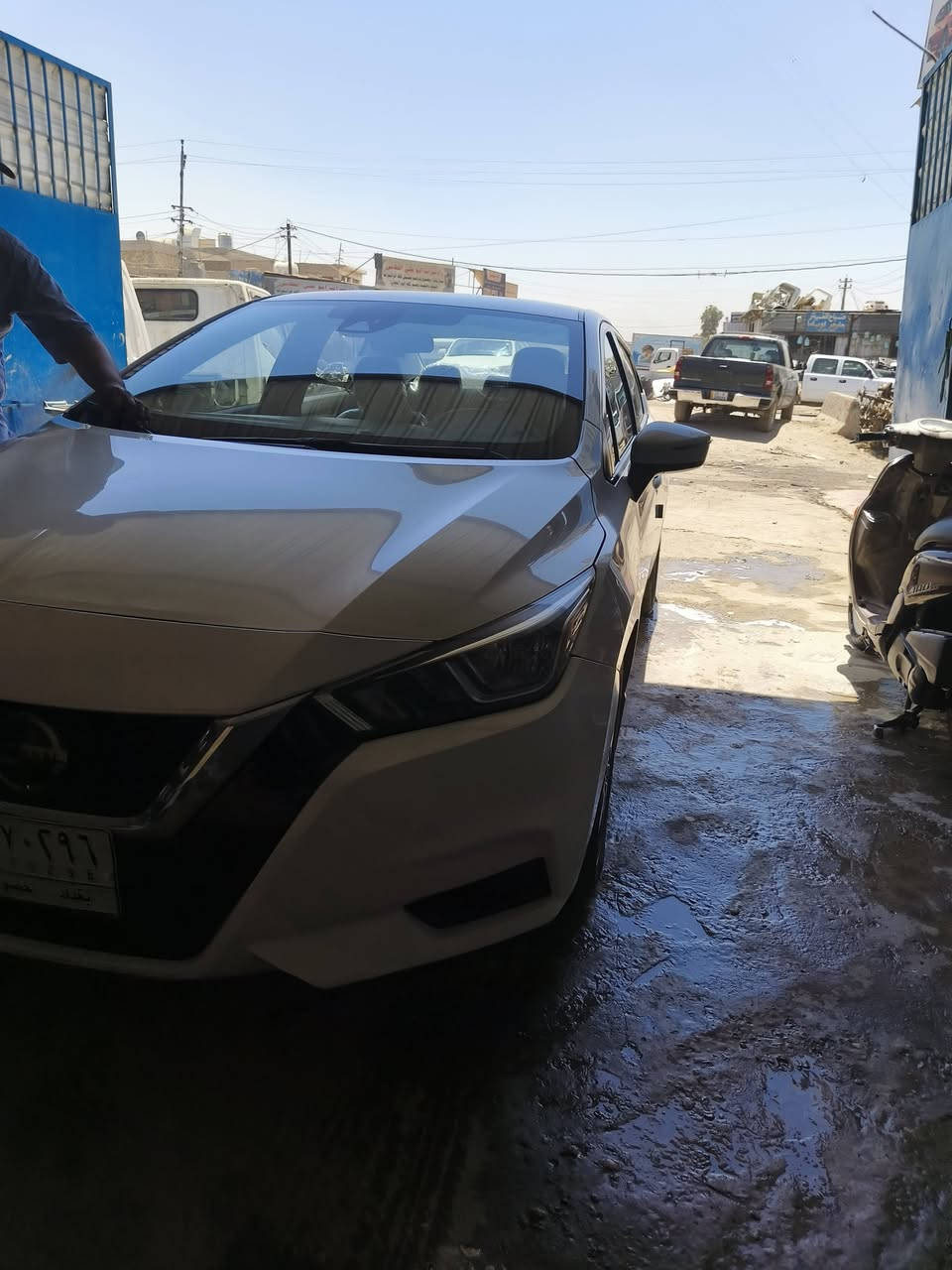 سلام عليكم نيسان 2020 وارد امريكي بيها جاملغ خلفي ونص من الصندوك بدون دواخل السياره جديده ماشيه ٦٨ مكفوله وجاهزه من كلشي ب اسم الحجي  كهربايات تخم تاير  العنوان بغداد
السعر ١١٠ وبيها مجال 
الرقم ***********
