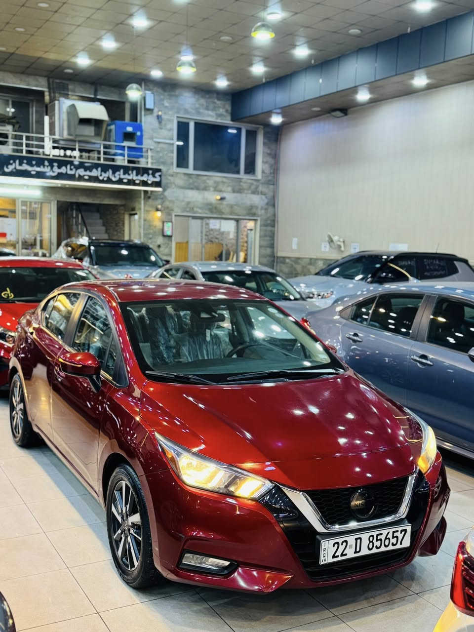 نيسان فرسا 
السعر : 117 بي مجال قليل 
موديل 2021
مواصفات   SV
بصمه 
رادار أمامي
رادار جانبي
رادار خلفي
تشغيل عن بعد 
شاشه كبيره
كامره دوار
ارباك بس بردة طاك
الضرر: جاملغ و باب و نص بولند صبغ 
صور حدث عل منشور موجود
بدون دواخل شرط
حجر كزوز شرط 
 مكان اربيل معرض: ابراهيم نامق
التواصل عل واتساب 
***********
***********
