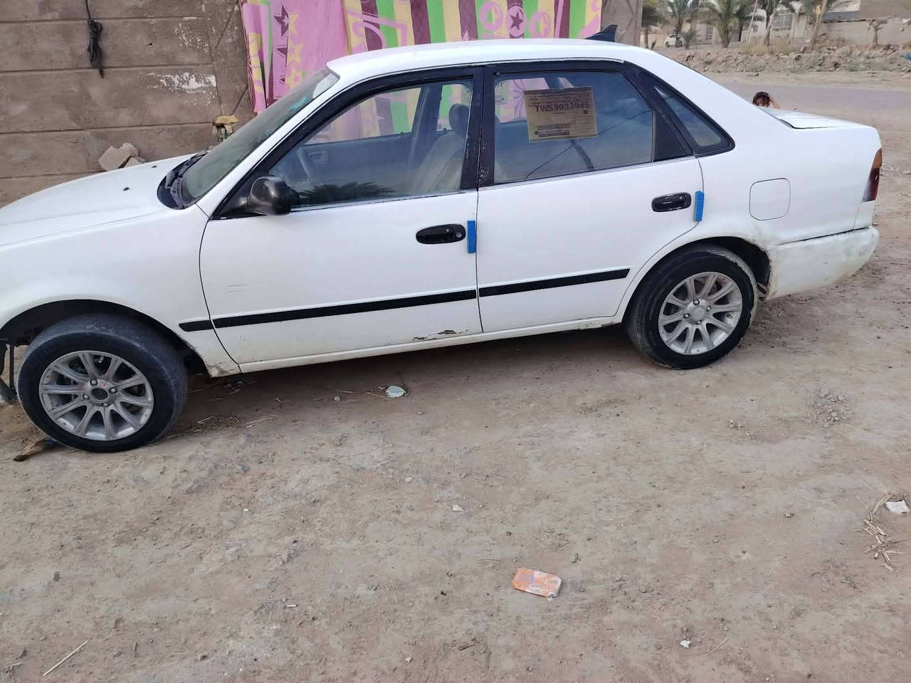 السلام عليكم عندي سياره كورلة 97 مداور ثاني يوم مراوس بسياره ونطي فرق او بيع *********** بي واتساب
