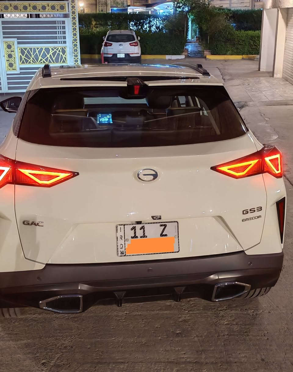 للبيع سيارة GAC GS3 Emzoom 2024
السيارة تحت ضمان الوكالة
ماشية 30800 km

المواصفات
محرك 1.5 Turbo 
سلايدروف بانوراما 
مرآة جانبية شفط كهربائية + إشارات مري جانبية
كشنات جلد مكيفة وكهرباء فقط السائق 
التحكم على المنحدرات
كاميرات 360 َكاميرات امامية وخلفية وجانبية ايضا 
مستشعرات توقف + رادار
مثبت سرعة + نوافذ كهربائية
بصمة + تشغيل عن بعد 
نظام فرملة الطوارئ + 6 وسائد هوائية
مصابيح أمامية ليد + إنارة داخلية محيطية
تحذير مغادرة المسار + التحكم الألكتروني في الثبات + حساسات ضغط الإطارات 
وميزات اخرى

للاتصال 
***********
