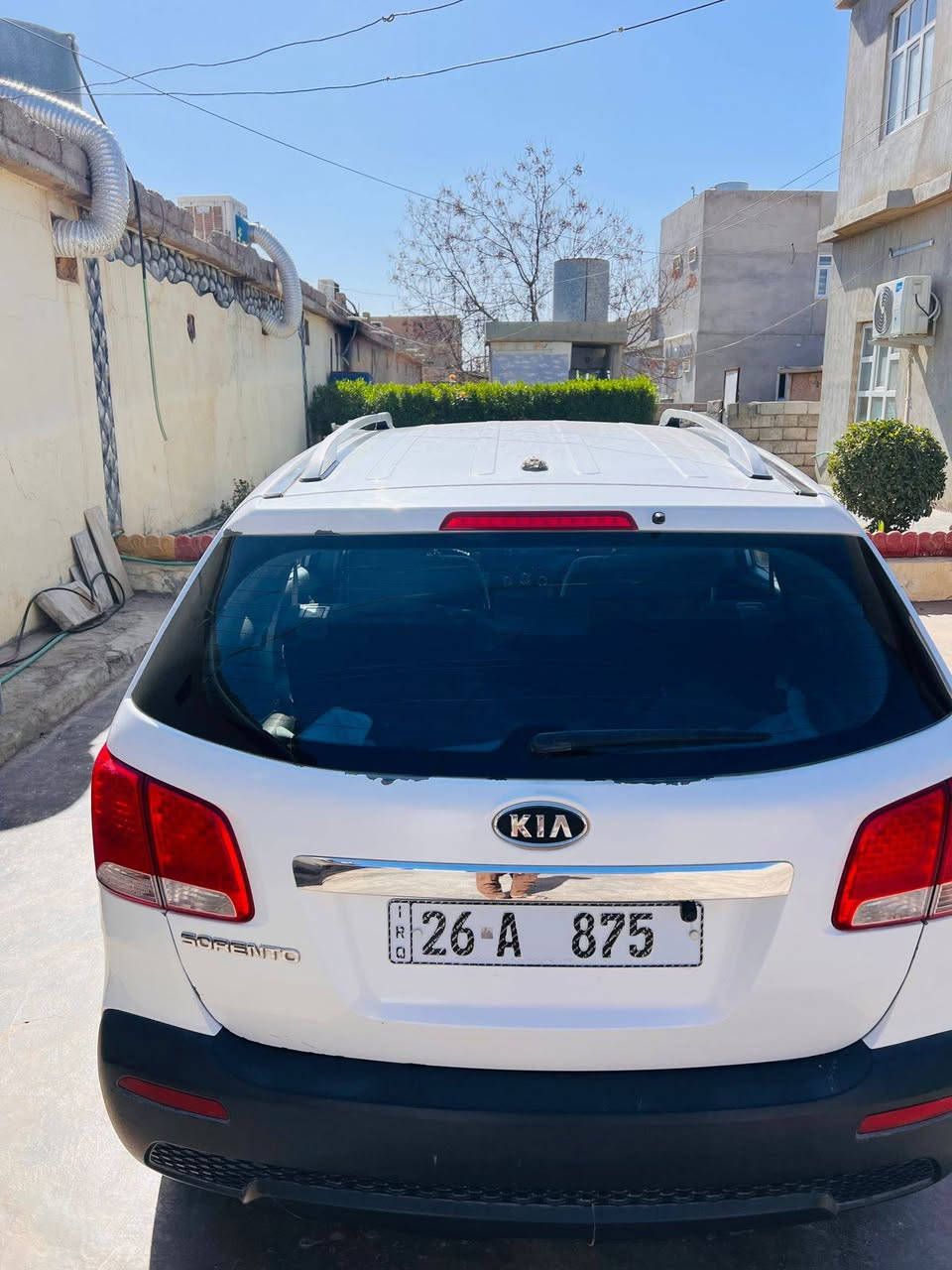 السلام عليكم ورحمة الله وبركاته 
سورنتو للبيع 2011 فول مواصفات تحكمات تبريد قطعتين محرك 2400
رقم مميز شرط التحويل 
المكان صلاح الدين الشرقاط 
***********
