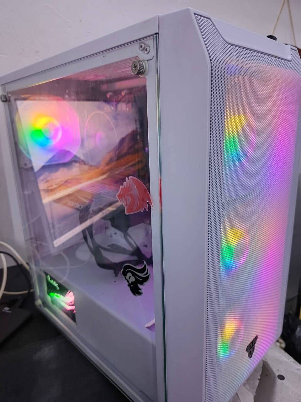 للبيع كيس
حاسبه جديده
مستخدمه شهرين فقط

CPC.  i5 10400F
GPU RTX2060 12G
M.b H510
RAM: DDR4 16GB   MHz3200  
SSD128+HDD 1T
POWER SUPPLY W600 RGB
سعر 630 وبي مجال بسيط 
مكاني بغداد  شعب 
رقم ***********
