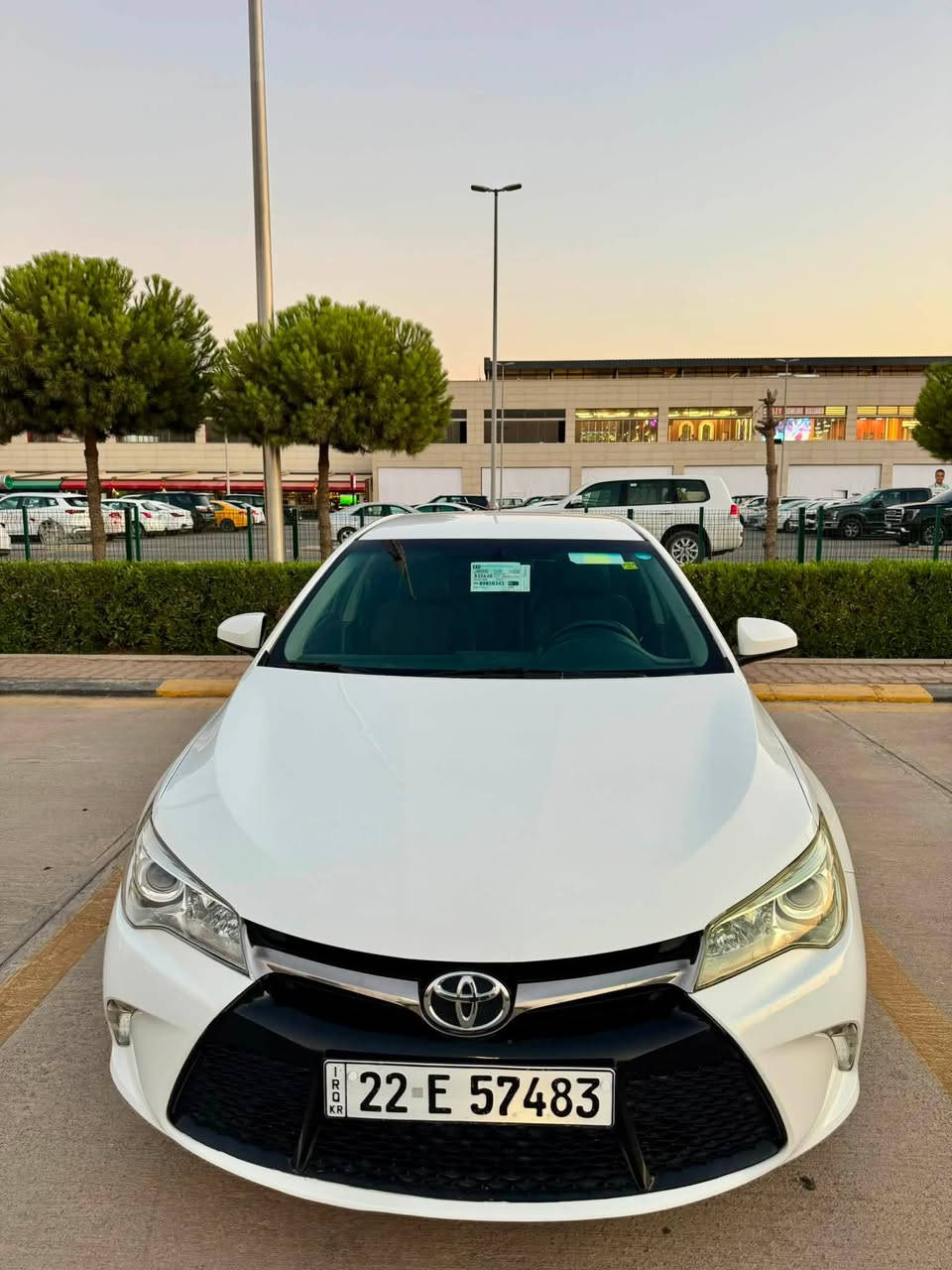 CAMRY 2017 SE
‎***********  واتساب
***********
‎کامری مودیل2017  امرکی لون ابیض ثلجی  ،ماشیة73  میل،حجم محرک2500, 4 سلندر 
 ،
بس نص جاملخ خلفی صبغ  بدون  دواخل بدون ارباگ بدون حالوب ، بدون بدل حطا شخط مابی مابی سیارە حیل حیل حلوة،سنویە جدید حتــــی 2029نفس یوم تحویل حاضر٢سویج بیلادی موجود سبیر ما انزل،تاقم إطارات یوکوهاما بیلادی،مکان سیارة سلیمانیة
‎مواصفات معروفة
‎شاشة
‎تحکمات ستیرن
‎ستة ایرباگ
‎مرایا ئیشارة و کهرباء
‎تحدید سرعة
‎گیر محرک تاقم صدر تاقم ایطارات کل جدید سیارە مابی 
ای نقس
‎سعر :167  $ شویە بی مجال
صورە صونر موجود + 4T1BF1FK5HU389675
*********** واتساب
