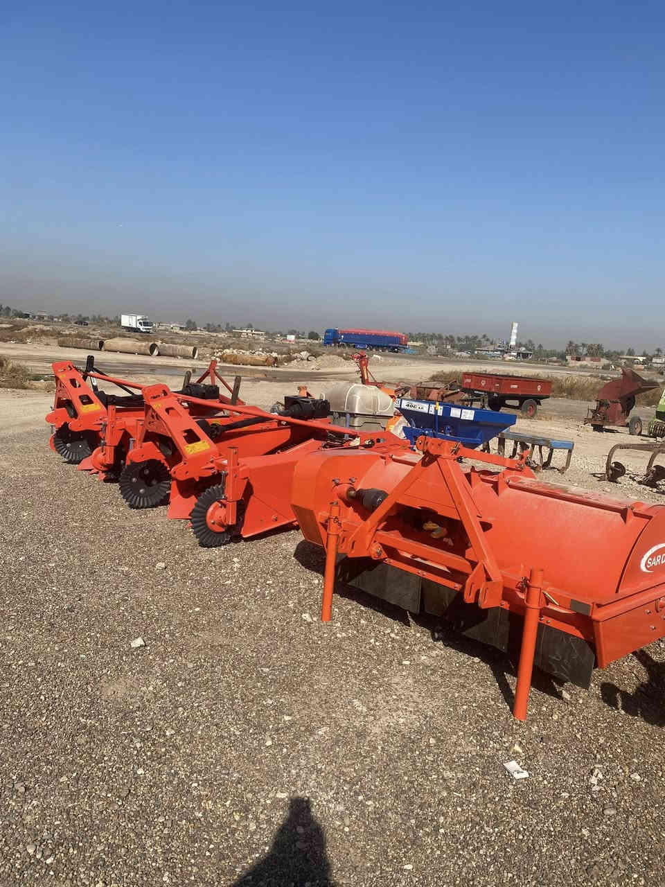 السلام عليكم جميع المعدات الزراعيه تركي هندي ايراني صنع محلي جديد مستخدم العنوان بغداد اليوسفيه الخط السريع المعرض المرحوم الشيخ ابو نمر الجبوري بادار حجي ضرغام لاستفسار ع ***********
