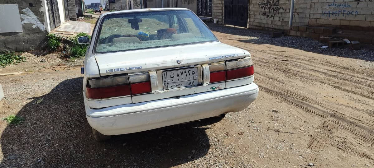 السلام عليكم اخوان كورلا 91رقم كركوك للبيع سيارة ماشاءالله حلوة بس اشوية ينرادلها ترتيب سعرها 34وبيها مجال سنوية نافذة 23شرط التحويل صاحبها موجود بكركوك الشراي يتصل ***********
