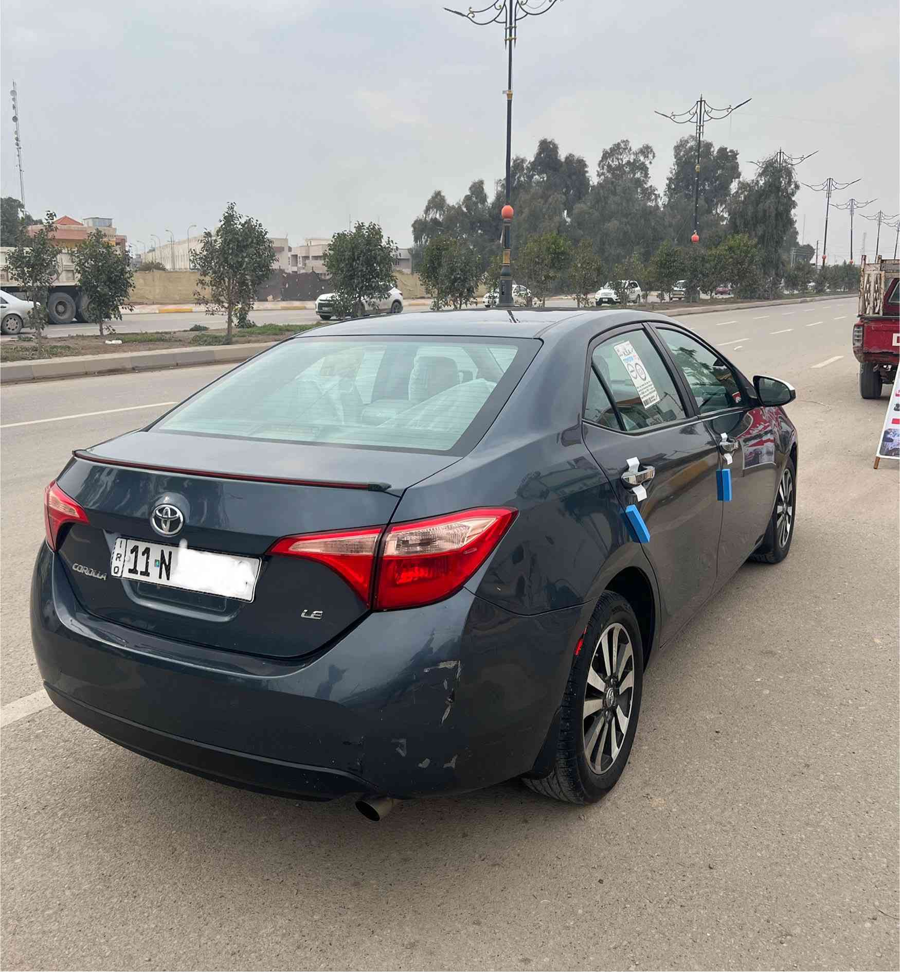 السلام عليكم …..
-كورلا 2019 LE 🔴
-اللون فيلي 
-ماشية 66mi
-فقط ربع بونيد صبغ⚪️(بدون دواخل بدون ايرباك)… سونار مرفق مع صور الحادث
-كير محرك شرط برغي مامفتوح 🔴
-تبريد تدفئة شغال  ⚪️
-صدر امامي خلفي مع تخم تاير جديد
موصفات الLE معروفة :-
📍تحكم ستيرن جهتين
📍شاشة وكامره خلفية دواره
📍لايت زينون عدسات
-مكان السياره ديالى /بعقوبة /تقاطع القدس شرط التحويل والغرامات رقم جديد هزة وسنوية جدد 
-السياره كاملة للاخير  والسعر  138💲 وبي مجال 

📞*********** 📍
