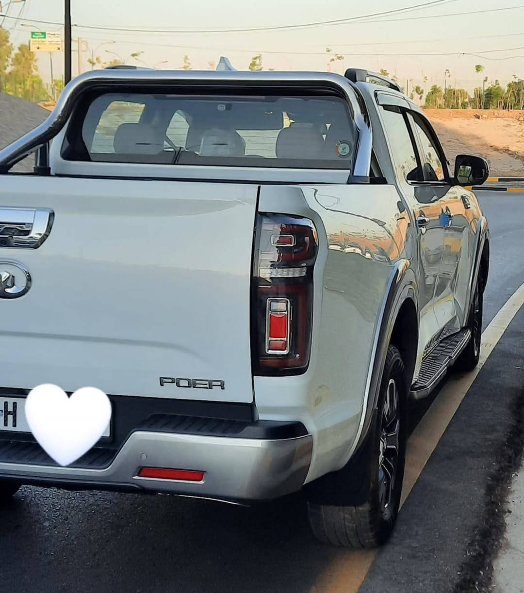 السلام عليكم
بيك اب باور (2024) 

ممشى (17 الف كم) كلين تايتل السعر (225) 

(رقم بغداد) بأسمي (مكاني موصل) السياره (بانزين) 

الهاتف (***********)
