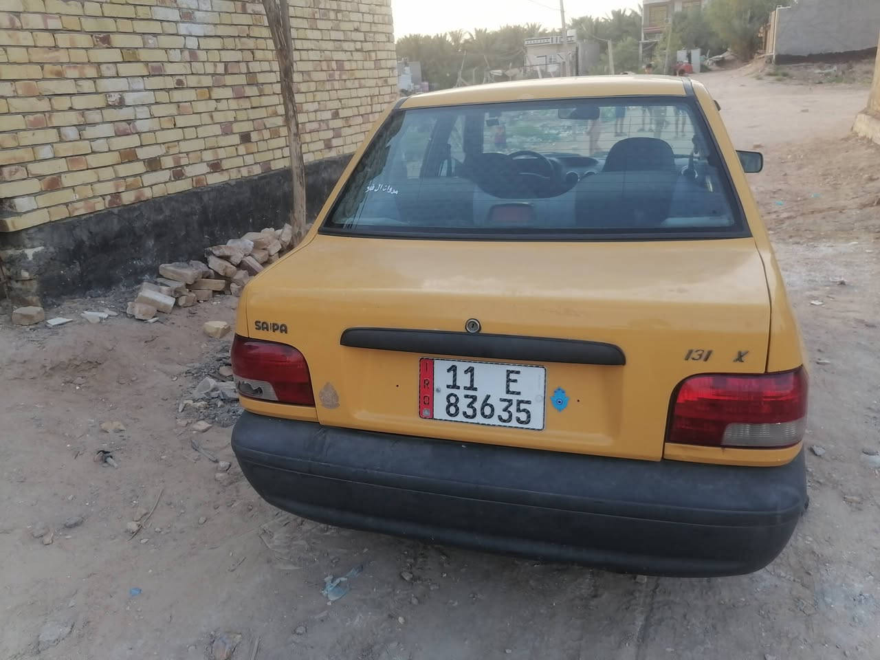 السلام عليكم سايبه 13هيئه وغرامه مصفره  عوزها ترتيبات السعر 24وبيها مجال قليل  كربلاء خلف جامعه العميد  ***********
