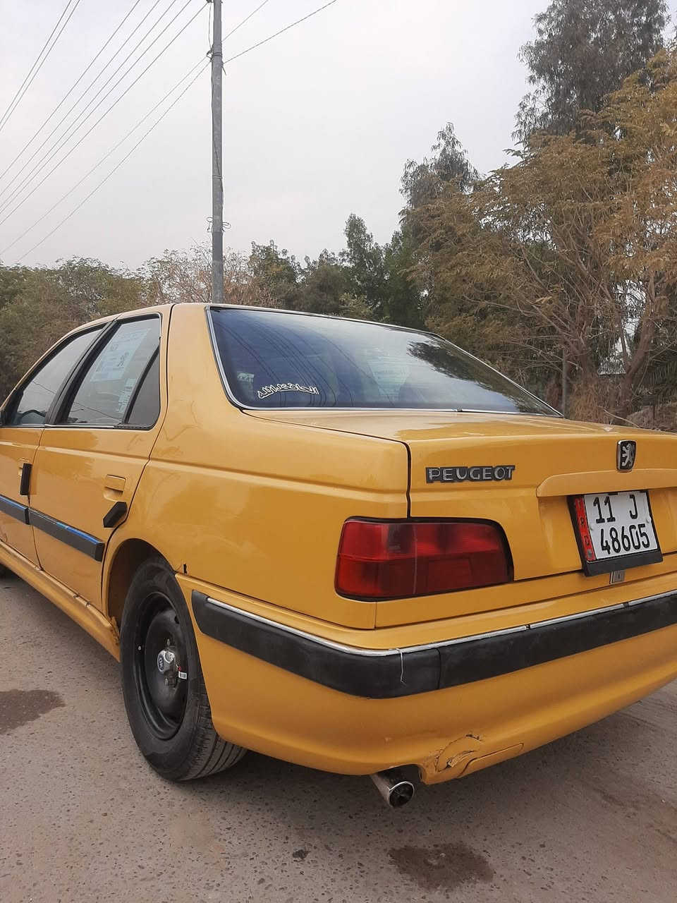 بيجو بارص للبيع 
مديل 2015

مصفرة هيئة وغرامات

رقم انكليزي بغداد بأسمي 

سنوية نافذة لغاية 2027

تحويل ثاني يوم للمشتري

مكاني كربلاء شارع ابو طالب 

السعر  42  وبيه مجال 

***********

***********
