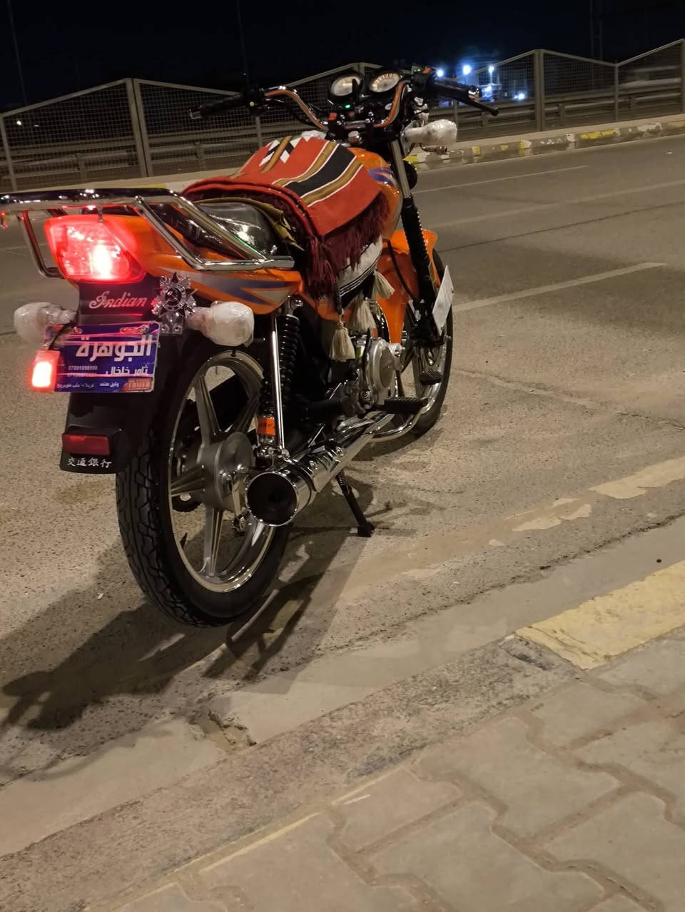 سلام عليكم دراجه البيع موديل 2023 طالعه بل 2025 صارله 6شهر طالعه من المعرض رجاءآ المو شراي ليطب مكاني كربلاء الحولي جديد ***********
