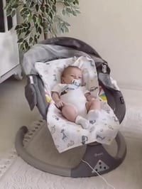 كرسي اطفال • هزاز • بلوتوث ريموت