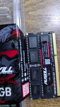 رام لابتوب 32 جيجابايت • DDR4 3200MHz • الموصل حي الوحدة