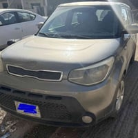 سيارة للبيع ( كيا صول ) موديل 2014  محرك جي دي اي   ضرر سيارة ( صبغ با...