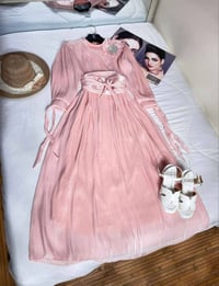 فستان العيد • اوركنزا مبطن • مقاسات ٣٨-٤٦