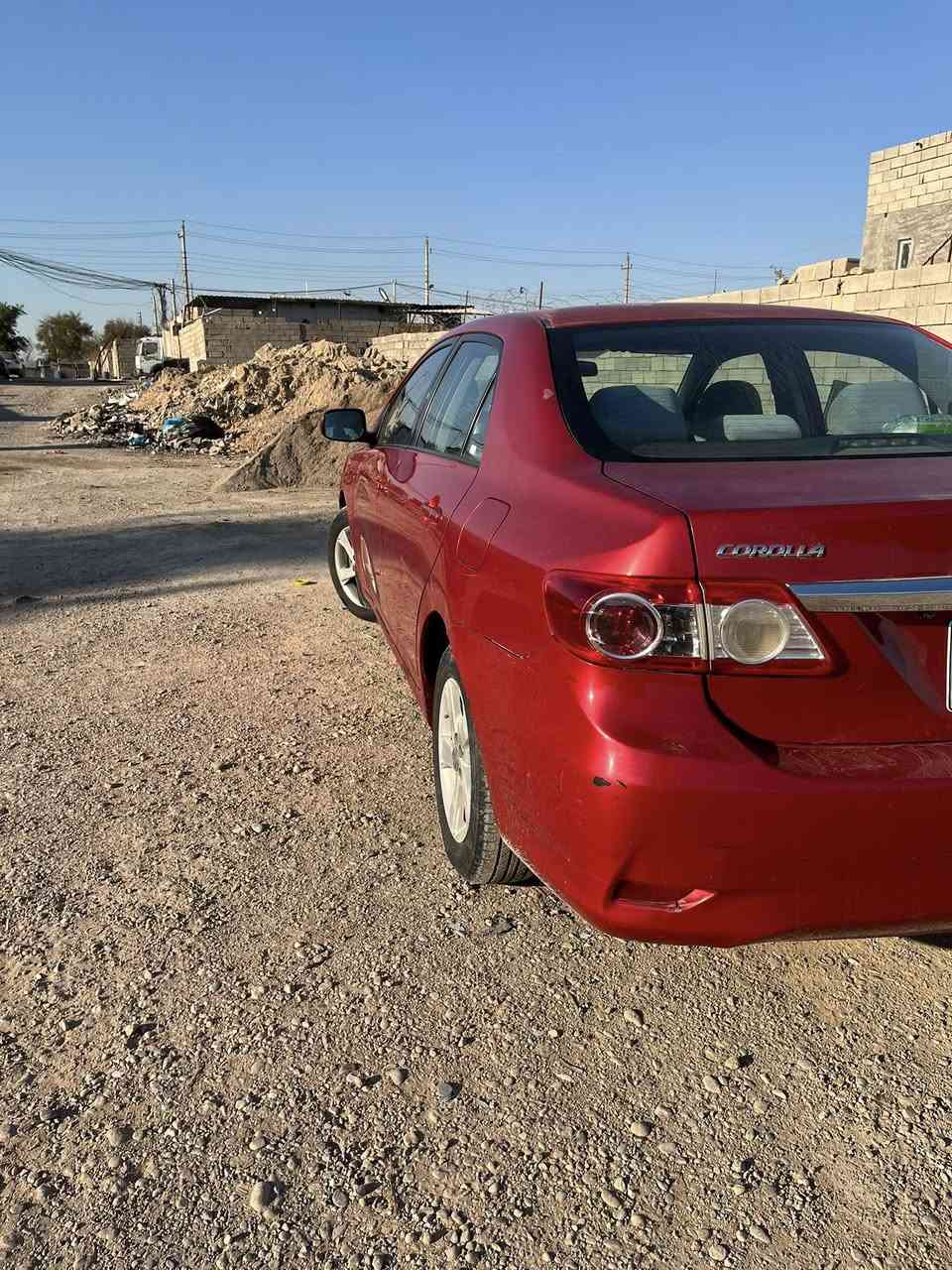 سلام عليكم كورلا البيع موديل 2011سنويه الحد 30رقم ربيل كلين بيهه ملحضات قليليه الرقم /***********/للسعر /125$/
