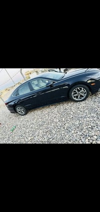 سوناتا ٢٣ وارد أمريكي  معوقين وكاله سياره جديده كلش  ضربه خفيفه طرف ال...