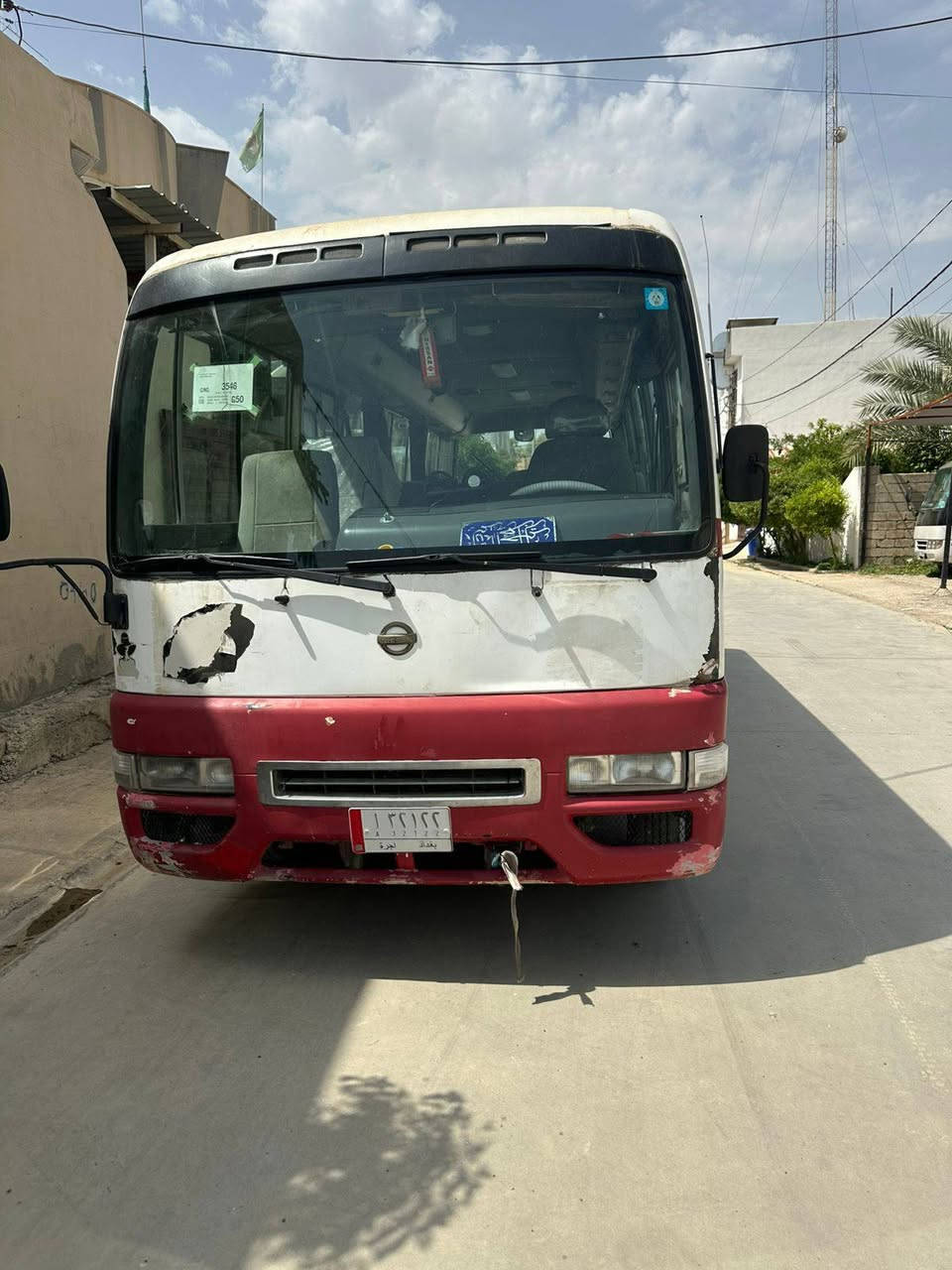 🚗 نيسان  كوستر موديل 2003 –  (كاز) للبيع
الموديل: 2003
الوقود: كاز
المكينة: شرط
الكير: شرط
الكشن: جديد
الكاعية: جديدة
رقم بغداد
السيارة باسمي وجاهزة لنقل الملكية.
للاستفسار والمراوسة يرجى التواصل على الخاص أو الاتصال
***********.
